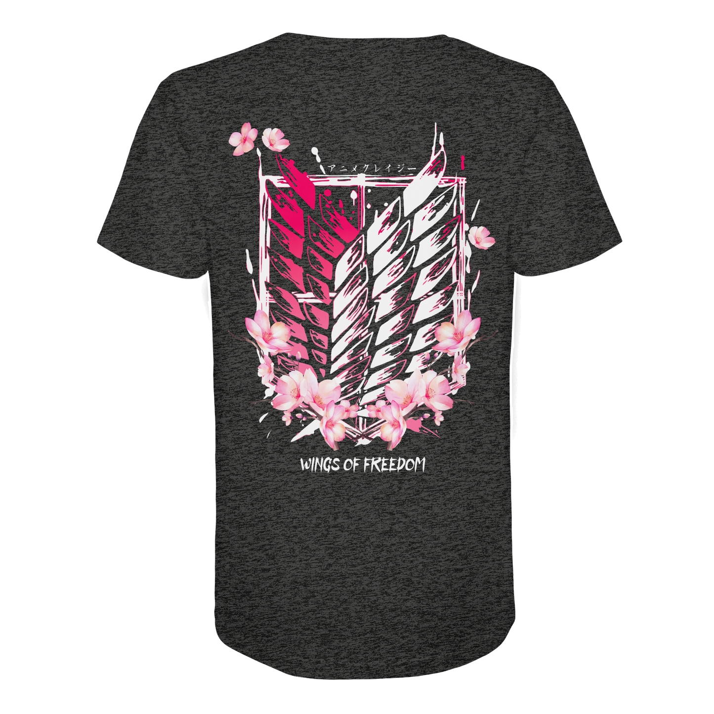 "Petals of Liberation“ Back Organic Regular Shirt