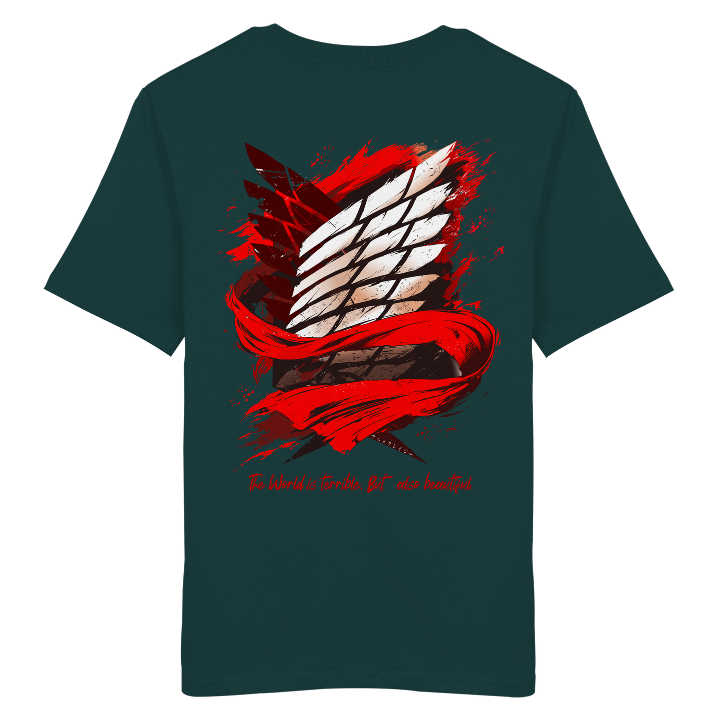 "Verbundenheit" Back Organic Regular Shirt