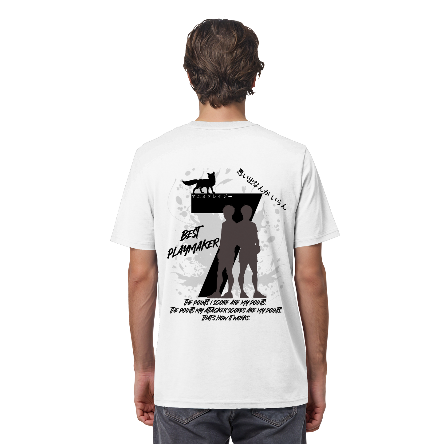 "Best Playmaker" Back Regular Shirt