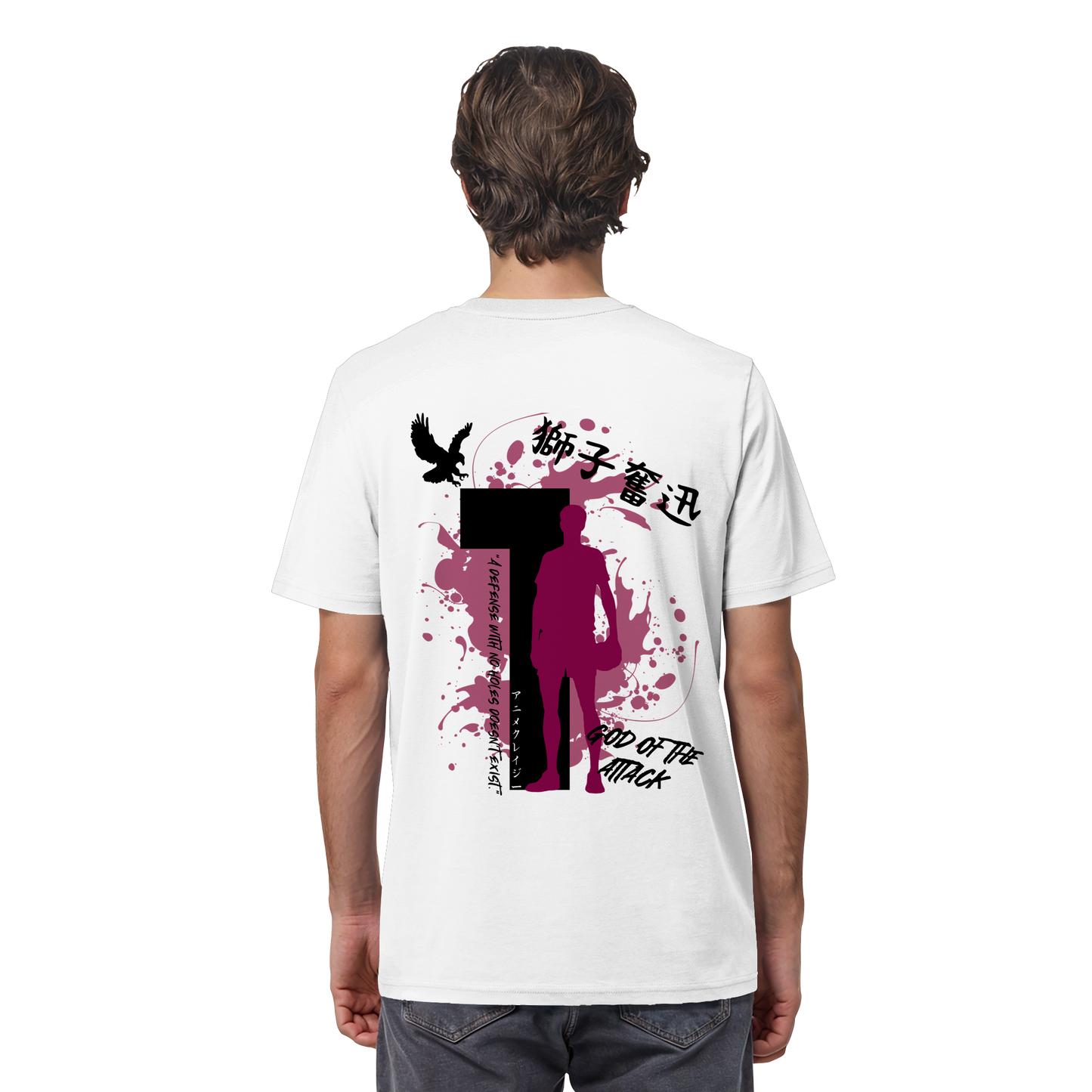 "God Of The Attack" Back Regular Shirt