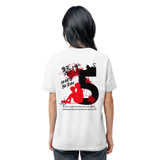 "Heart Of The Team" Back Regular Shirt