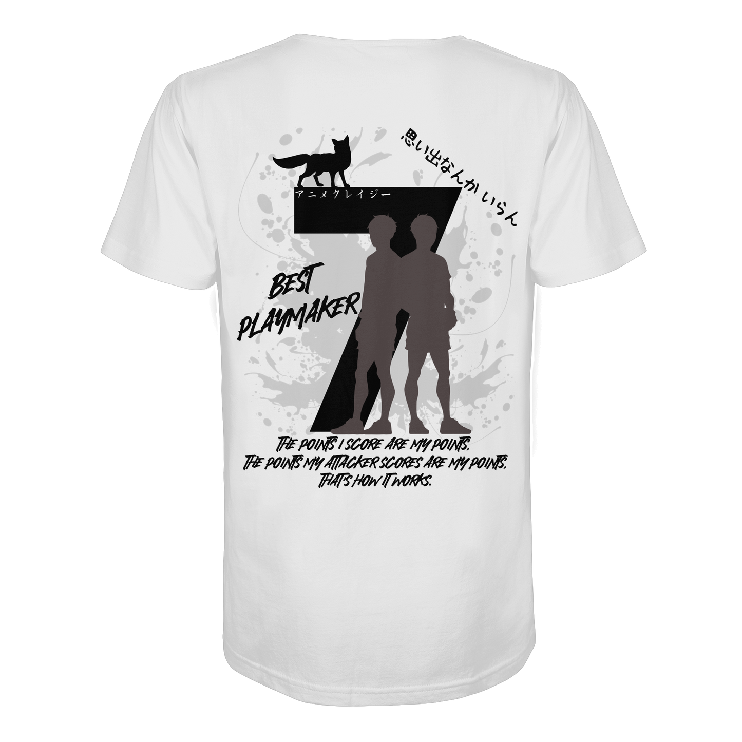 "Best Playmaker" Back Regular Shirt