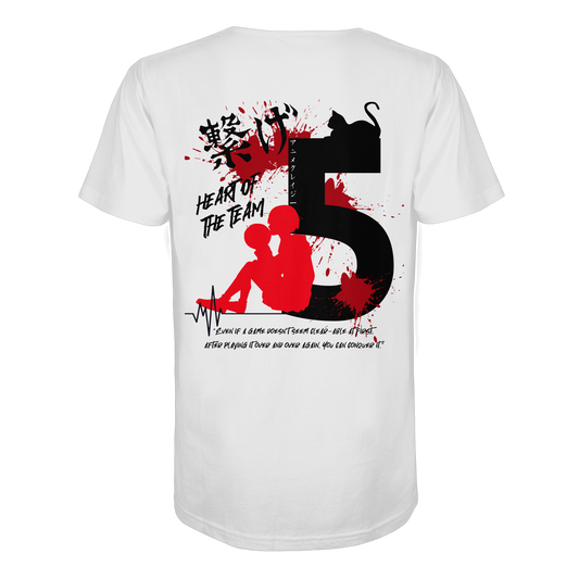 "Heart Of The Team" Back Regular Shirt