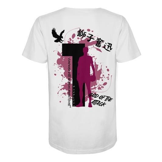 "God Of The Attack" Back Regular Shirt