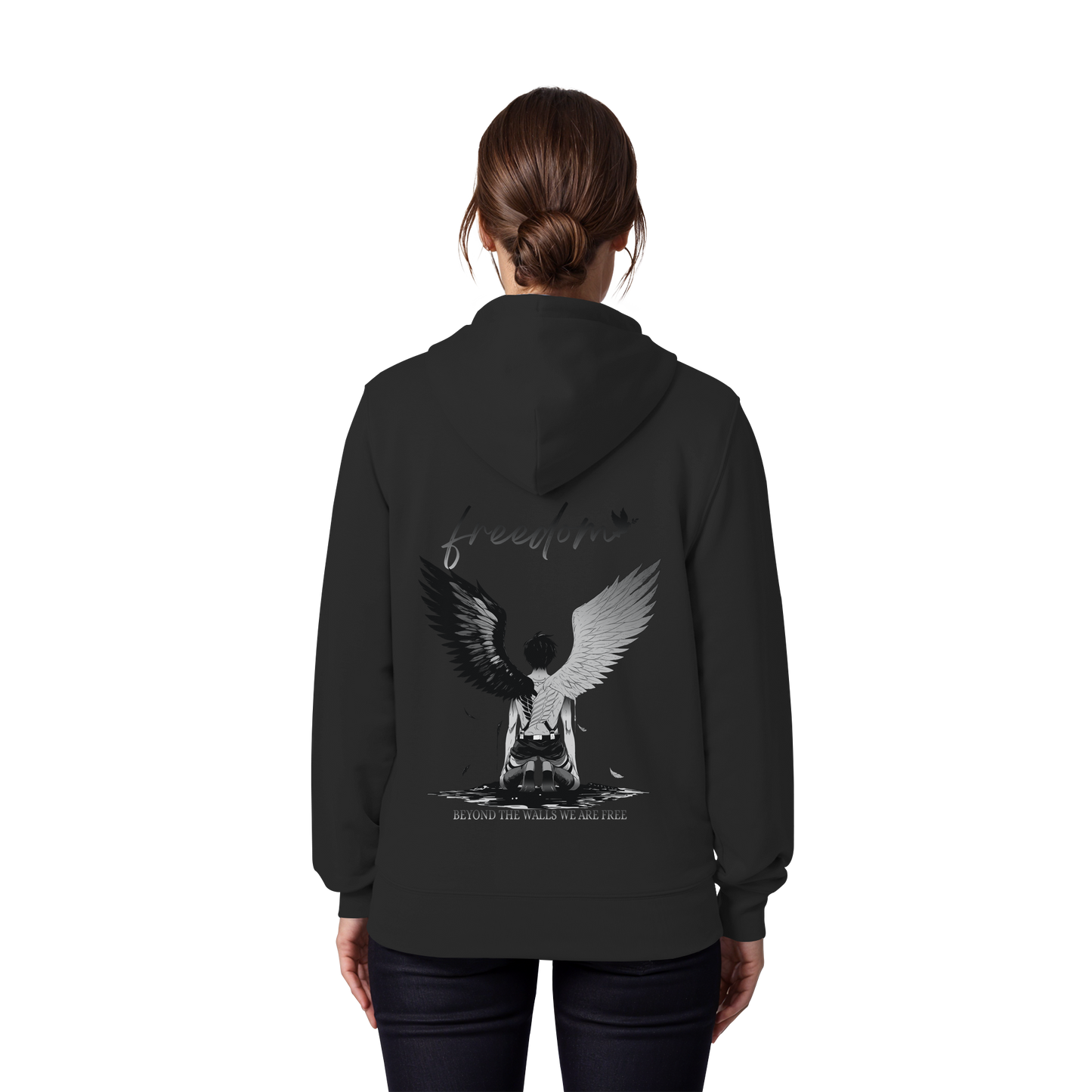 "Freedom" Back  Organic Zipper