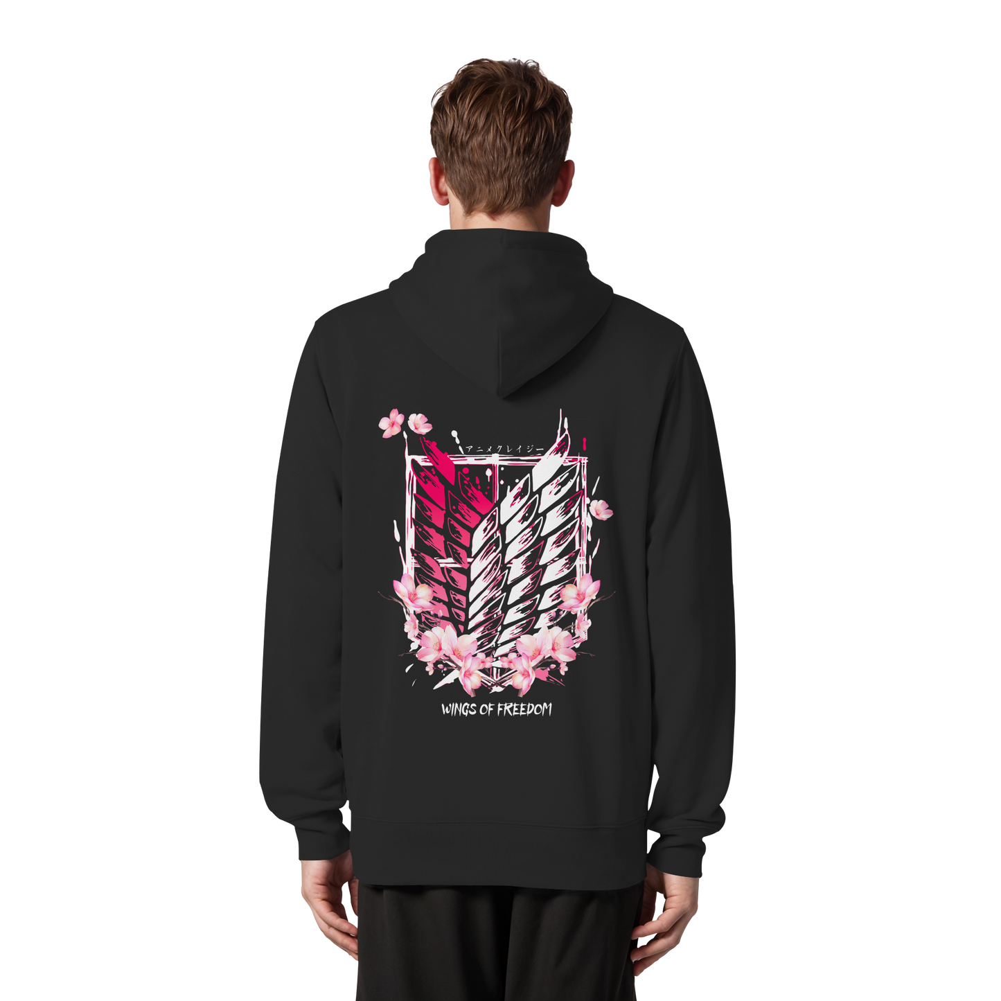 "Petals of Liberation“ Back Organic Zipper