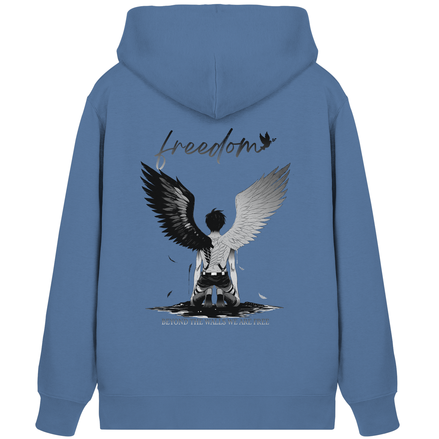 "Freedom" Back  Organic Zipper