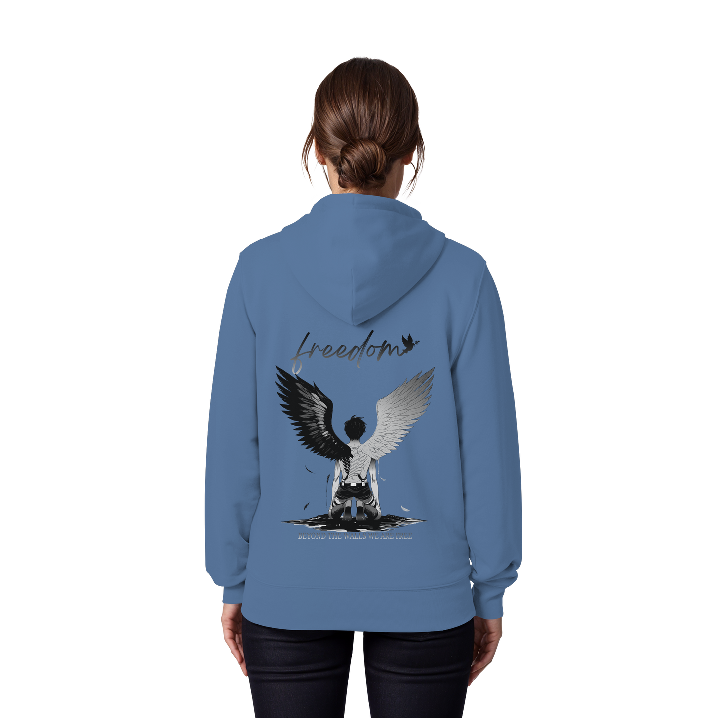 "Freedom" Back  Organic Zipper