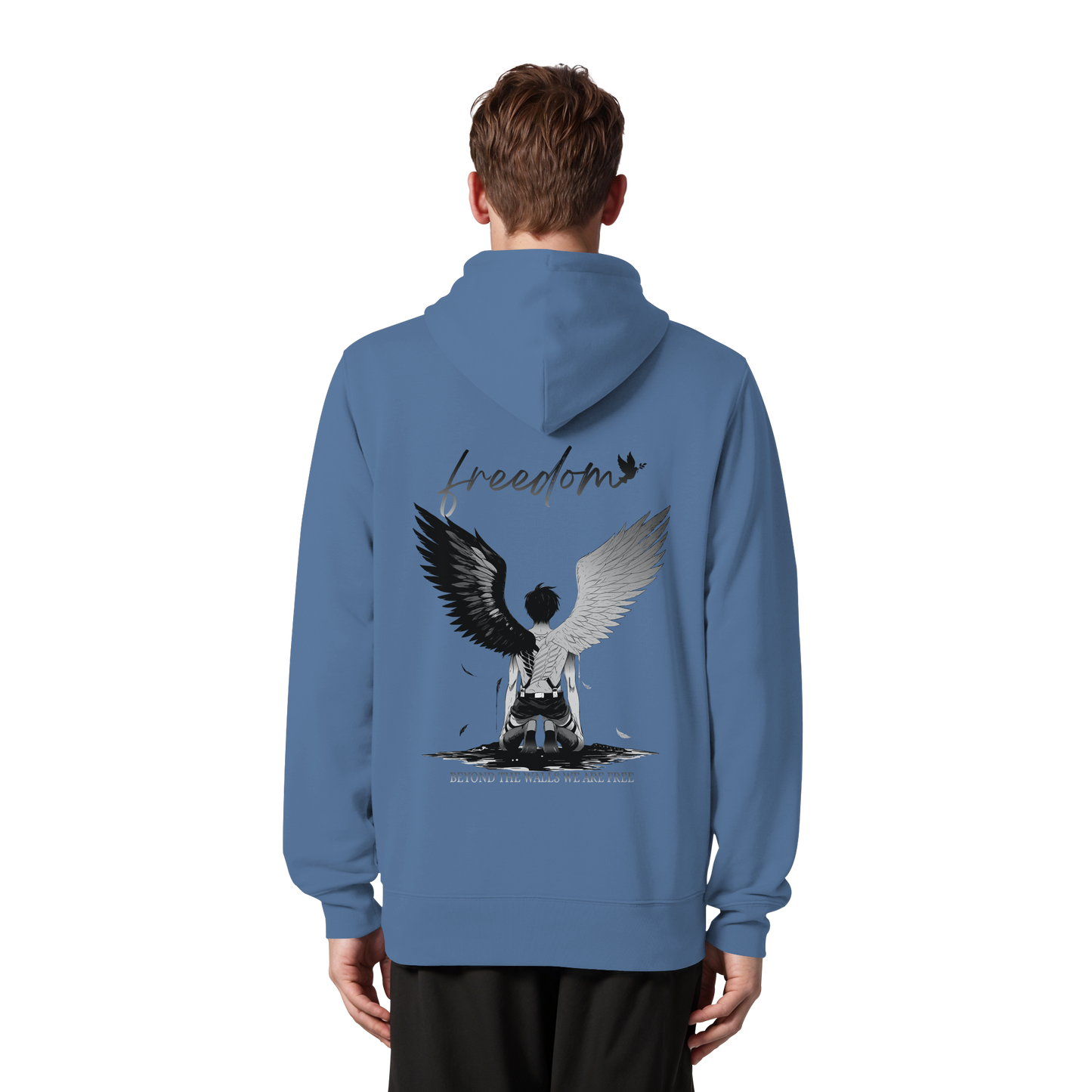"Freedom" Back  Organic Zipper
