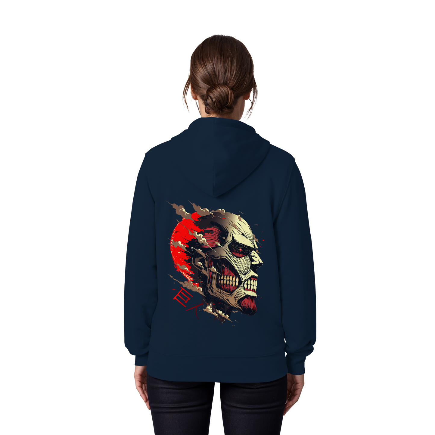 "Titan" Back Organic Zipper
