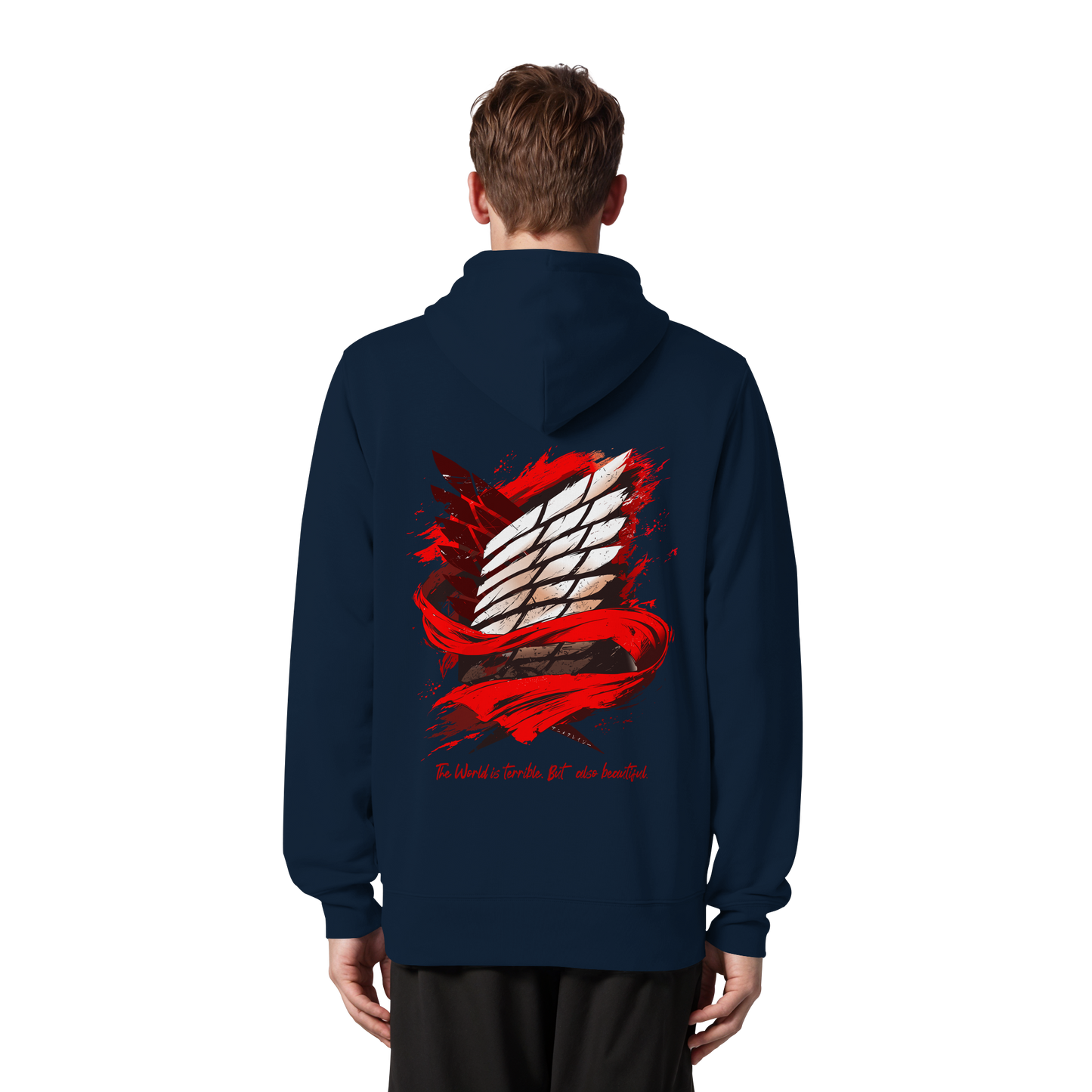 "Verbundenheit" Back Organic Zipper