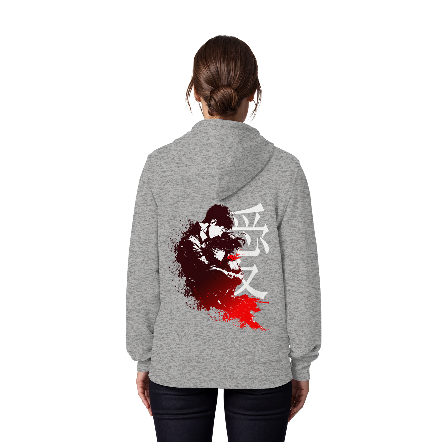 "Bound by Fate" Back Organic Zipper