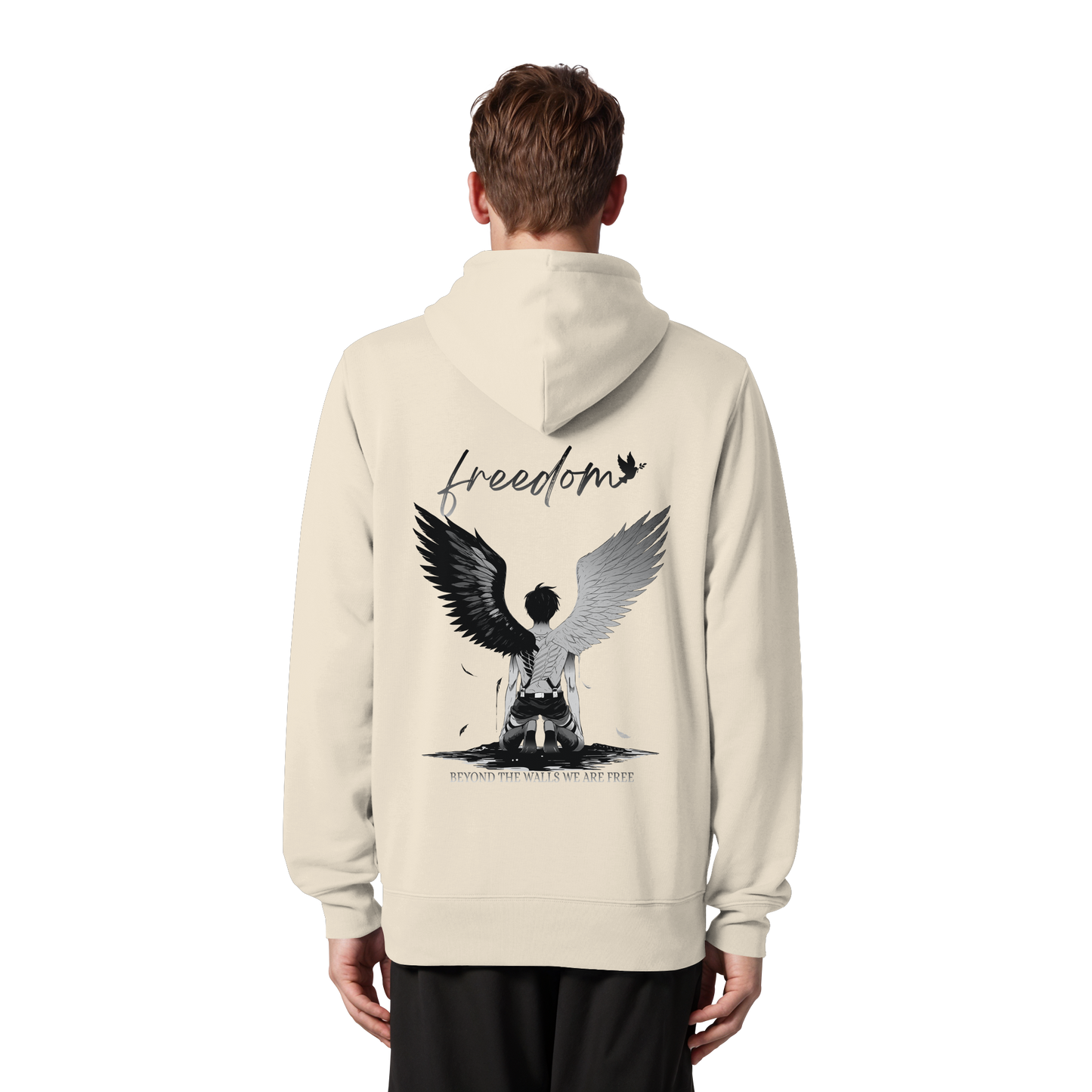 "Freedom" Back  Organic Zipper
