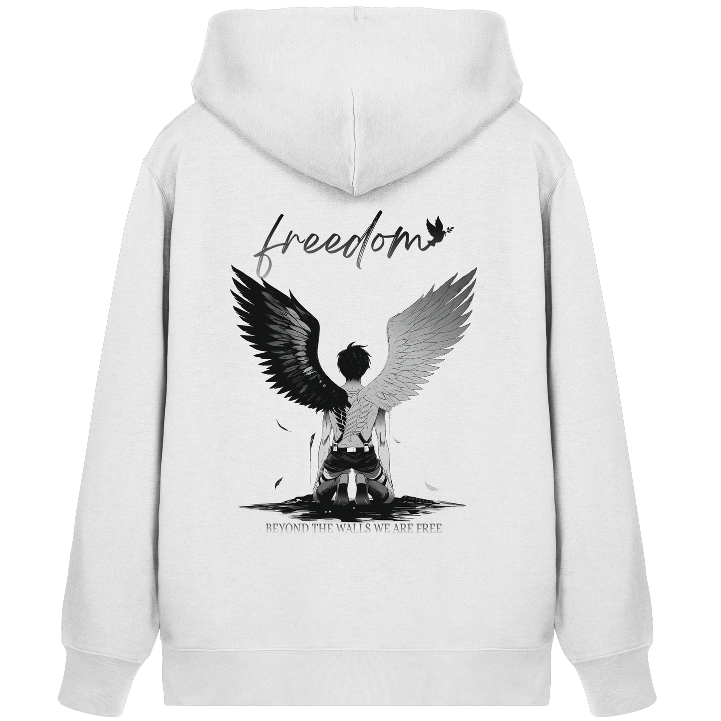 "Freedom" Back  Organic Zipper