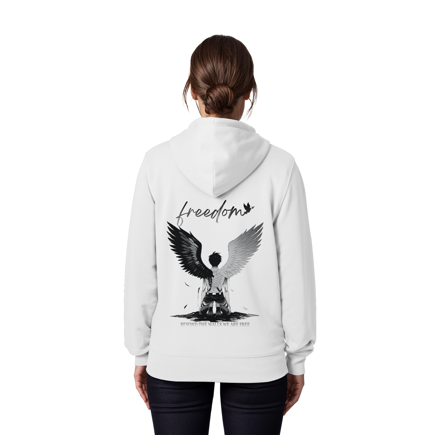 "Freedom" Back  Organic Zipper