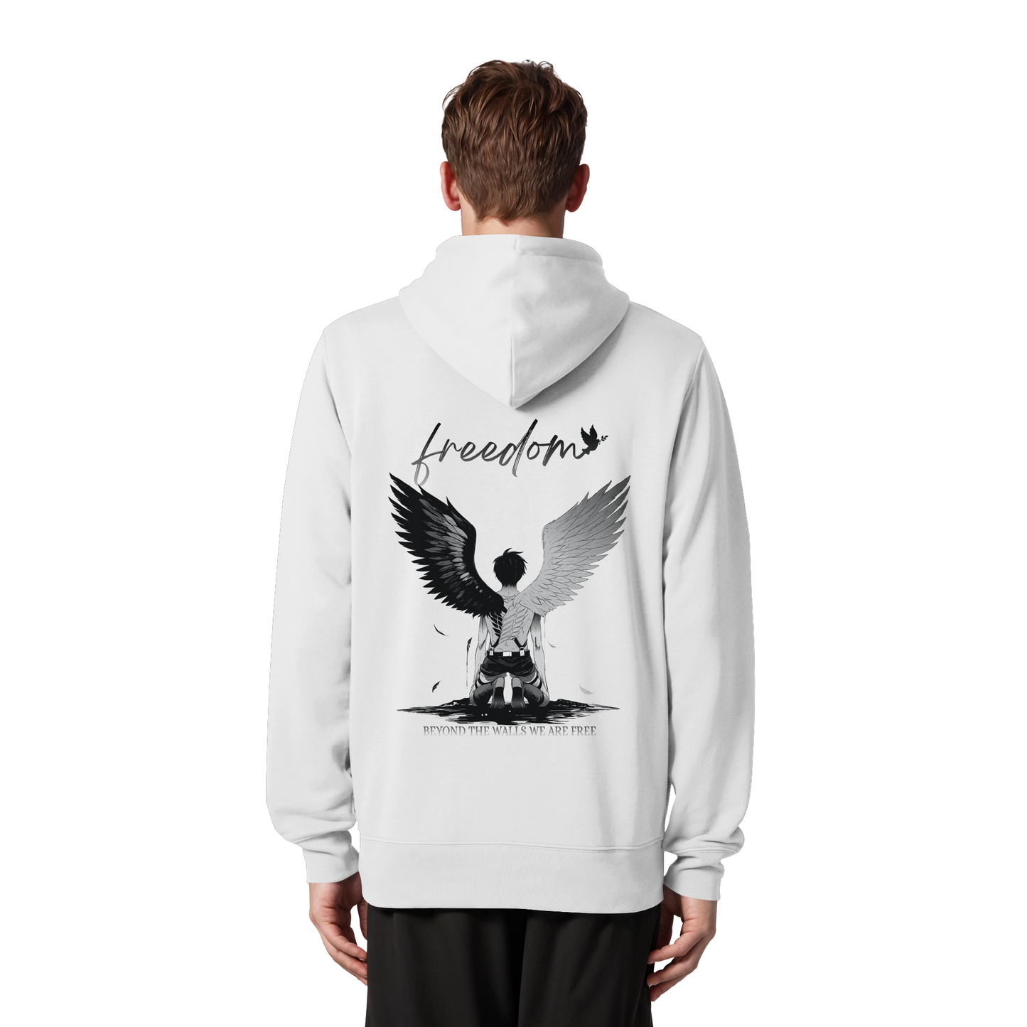 "Freedom" Back  Organic Zipper