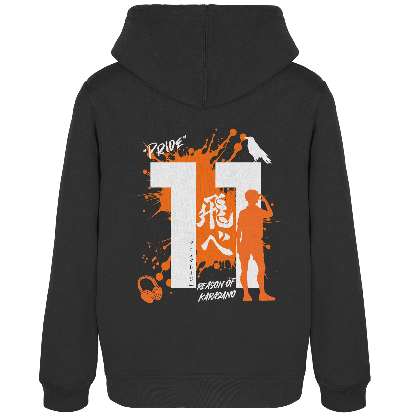 "Pride" Back Black Women Organic Hoodie