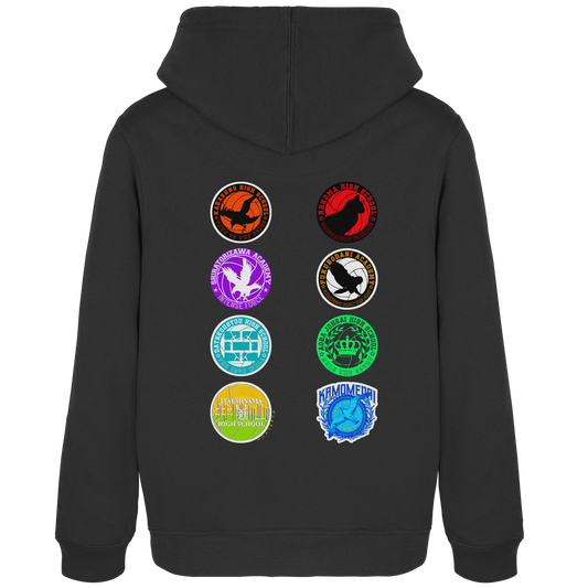 "Ascension Marks" Back Black Women Organic Hoodie