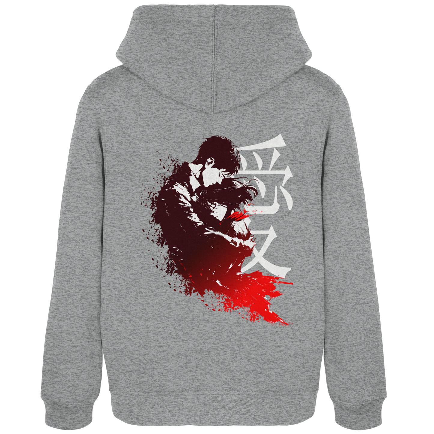 "Bound by Fate" Back Women Organic Hoodie