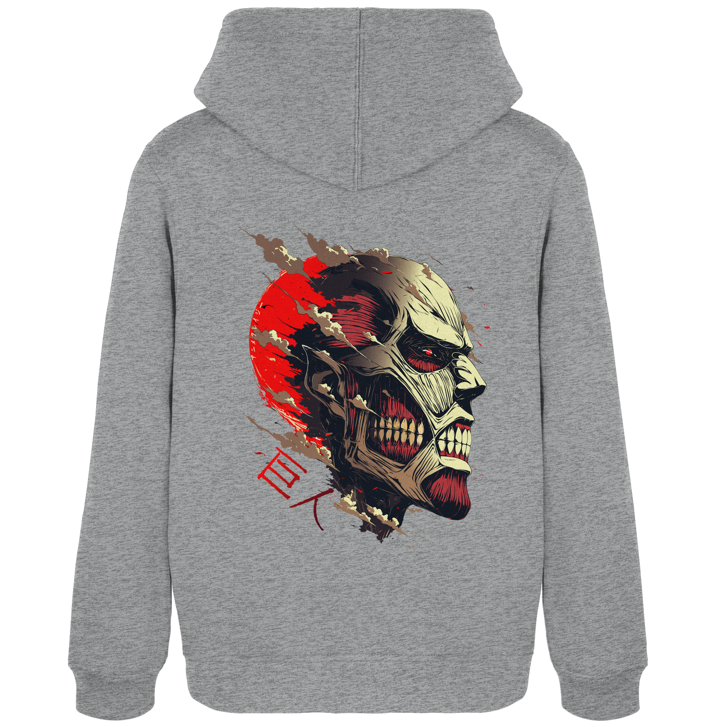"Titan" Back Women Organic Hoodie