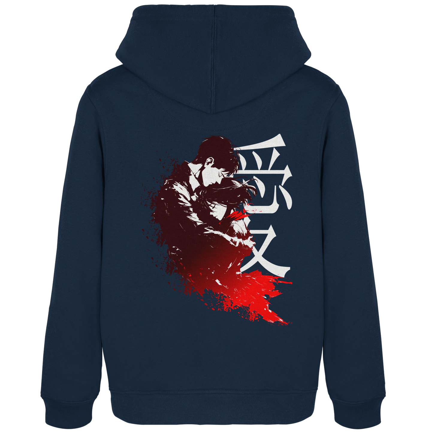 "Bound by Fate" Back Women Organic Hoodie