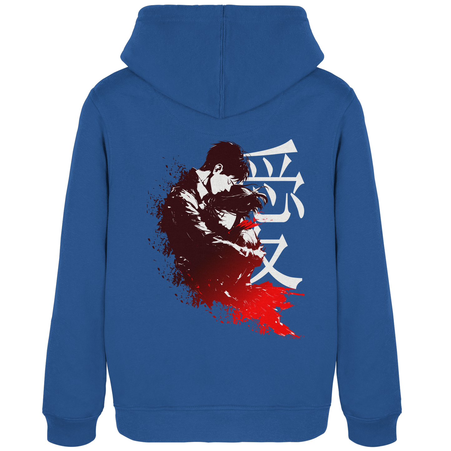 "Bound by Fate" Back Women Organic Hoodie