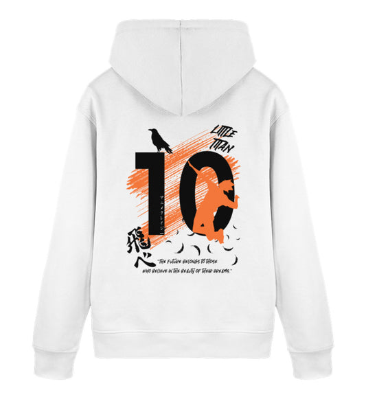 "Little Titan" Back Unisex Organic Hoodie
