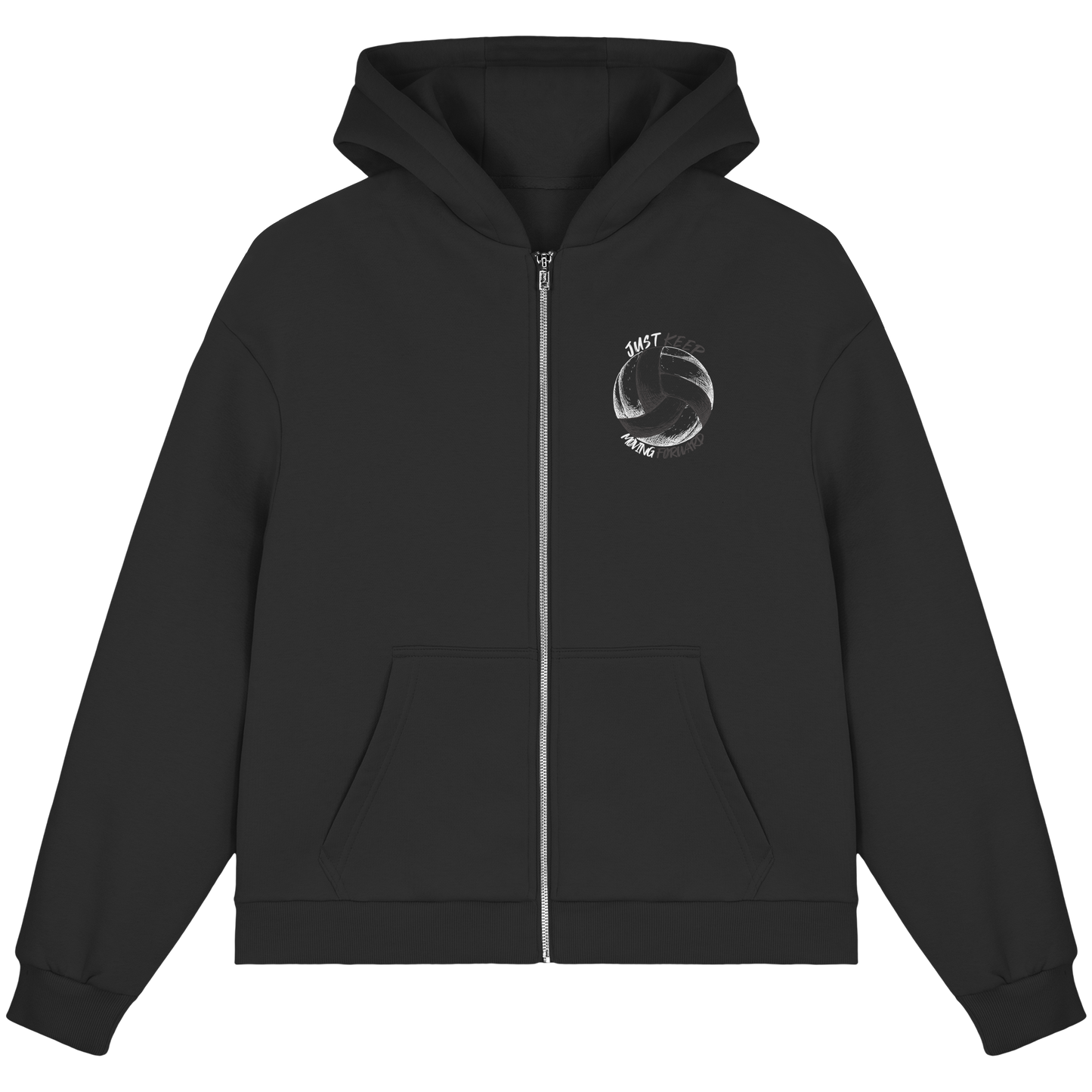 "Best Playmaker" Black Fluffy Boxcut Zipper