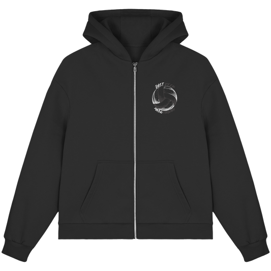 "Best Playmaker" Black Fluffy Boxcut Zipper