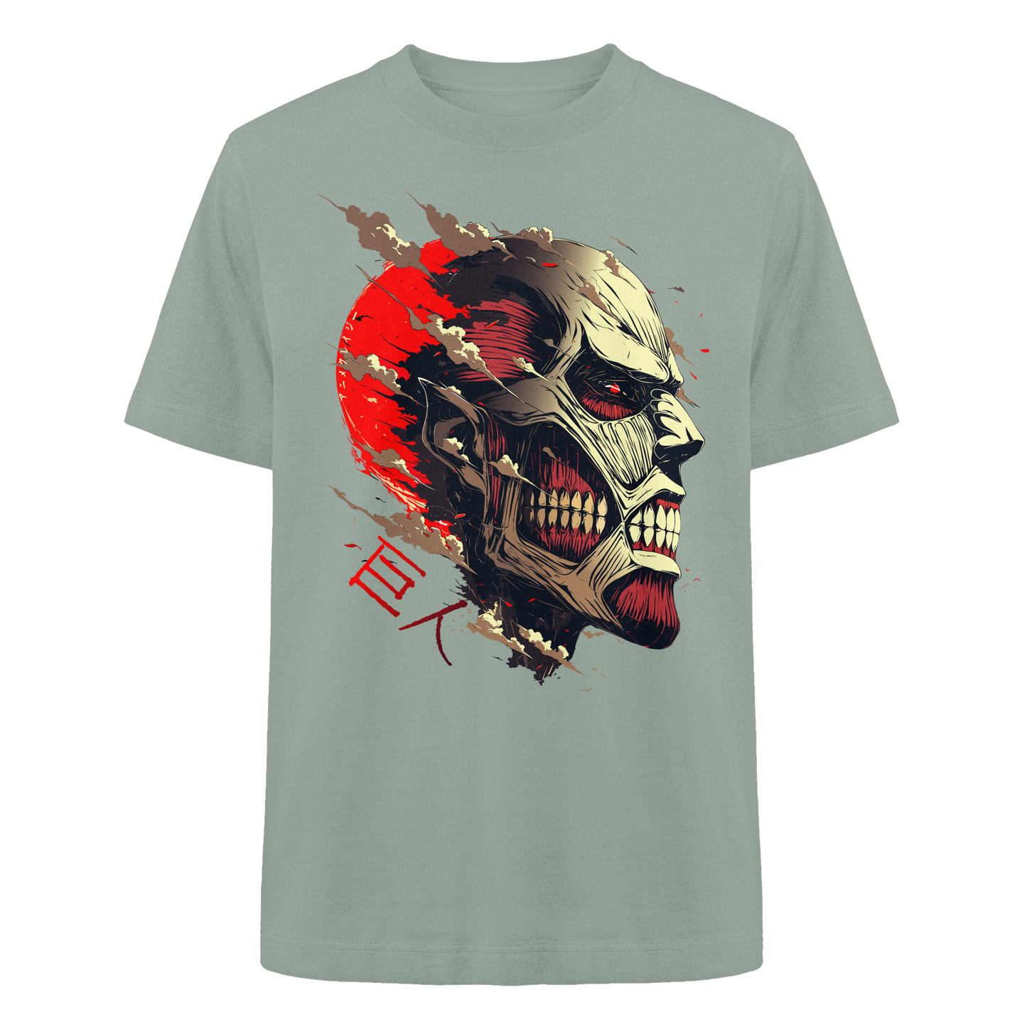 "Titan" Front Heavy Oversized Organic Shirt