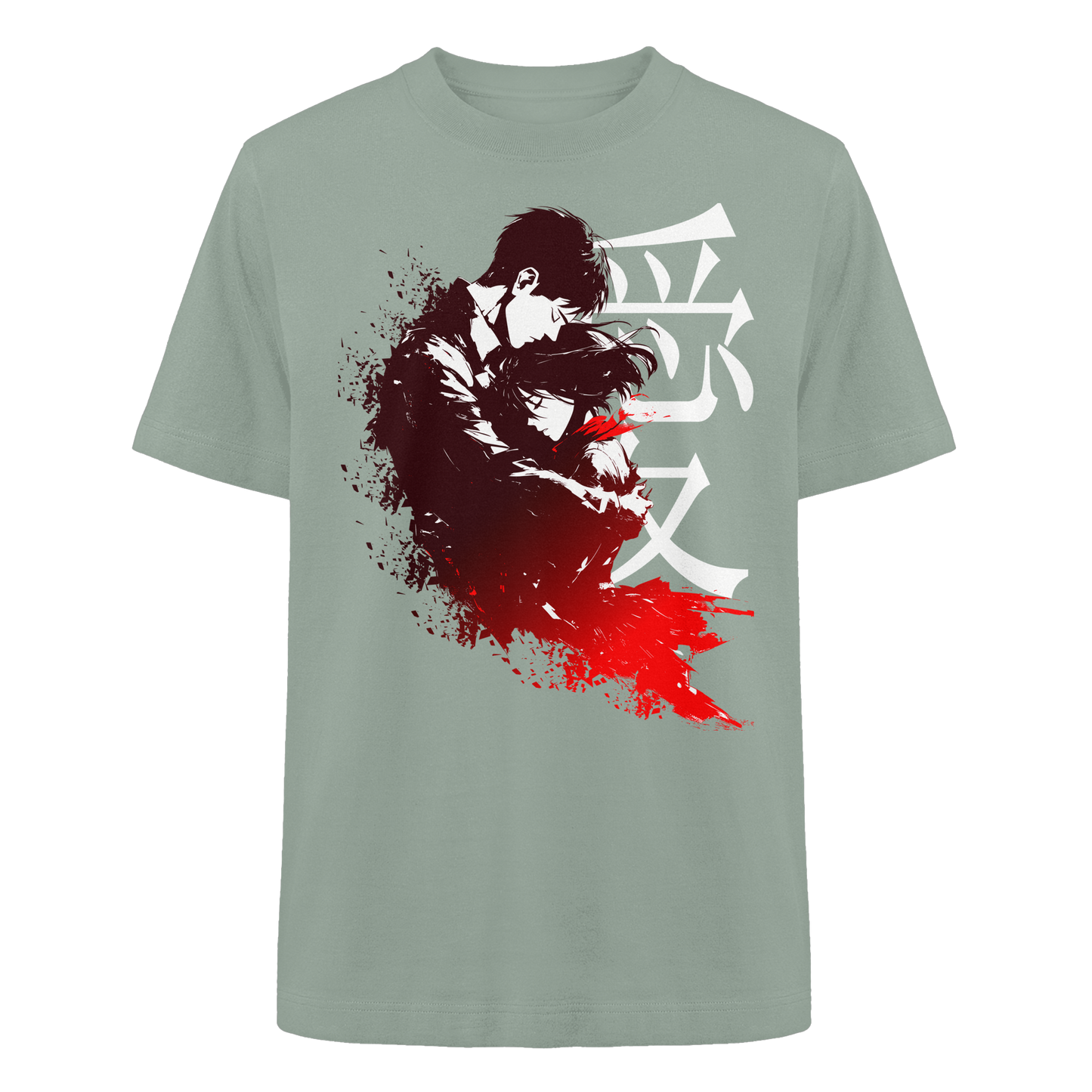 "Bound by Fate" Front Heavy Oversized Organic Shirt