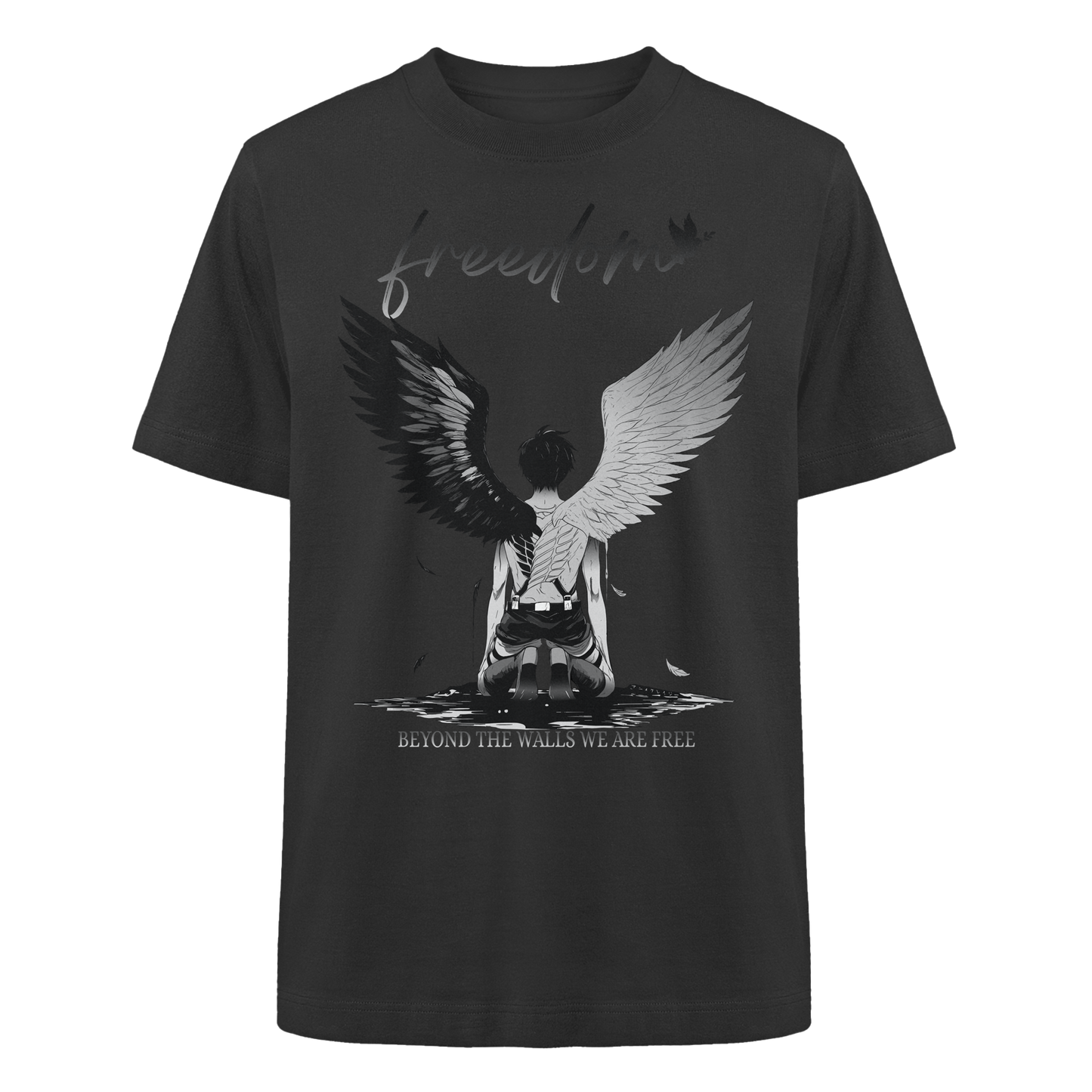 "Freedom" Front Heavy Oversized Organic Shirt