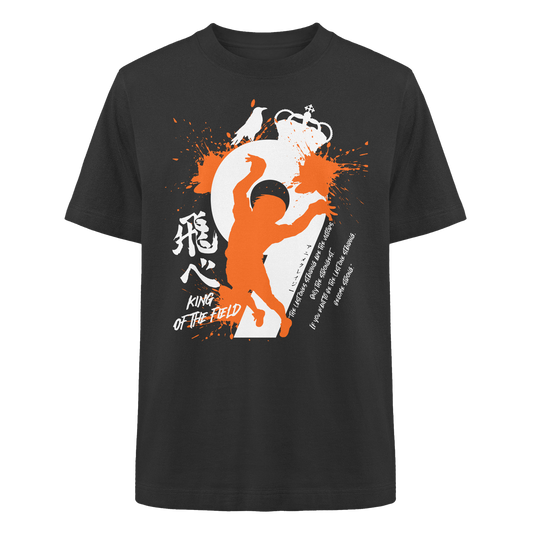 "King Of The Field 2.0" Front Organic Heavy Oversized Shirt