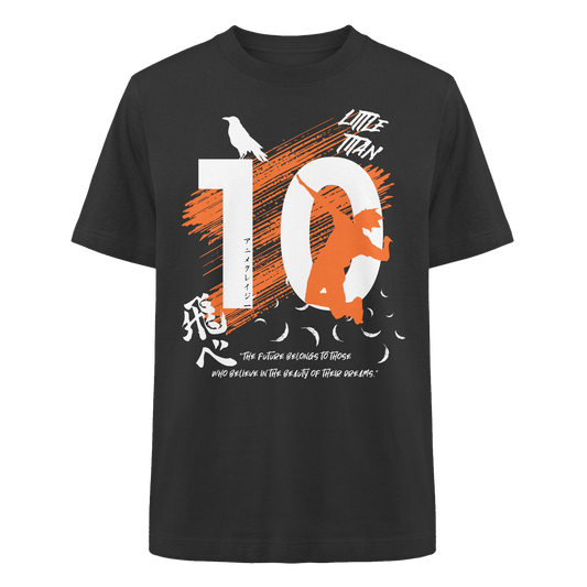 "Little Titan" Front Organic Heavy Oversized Shirt