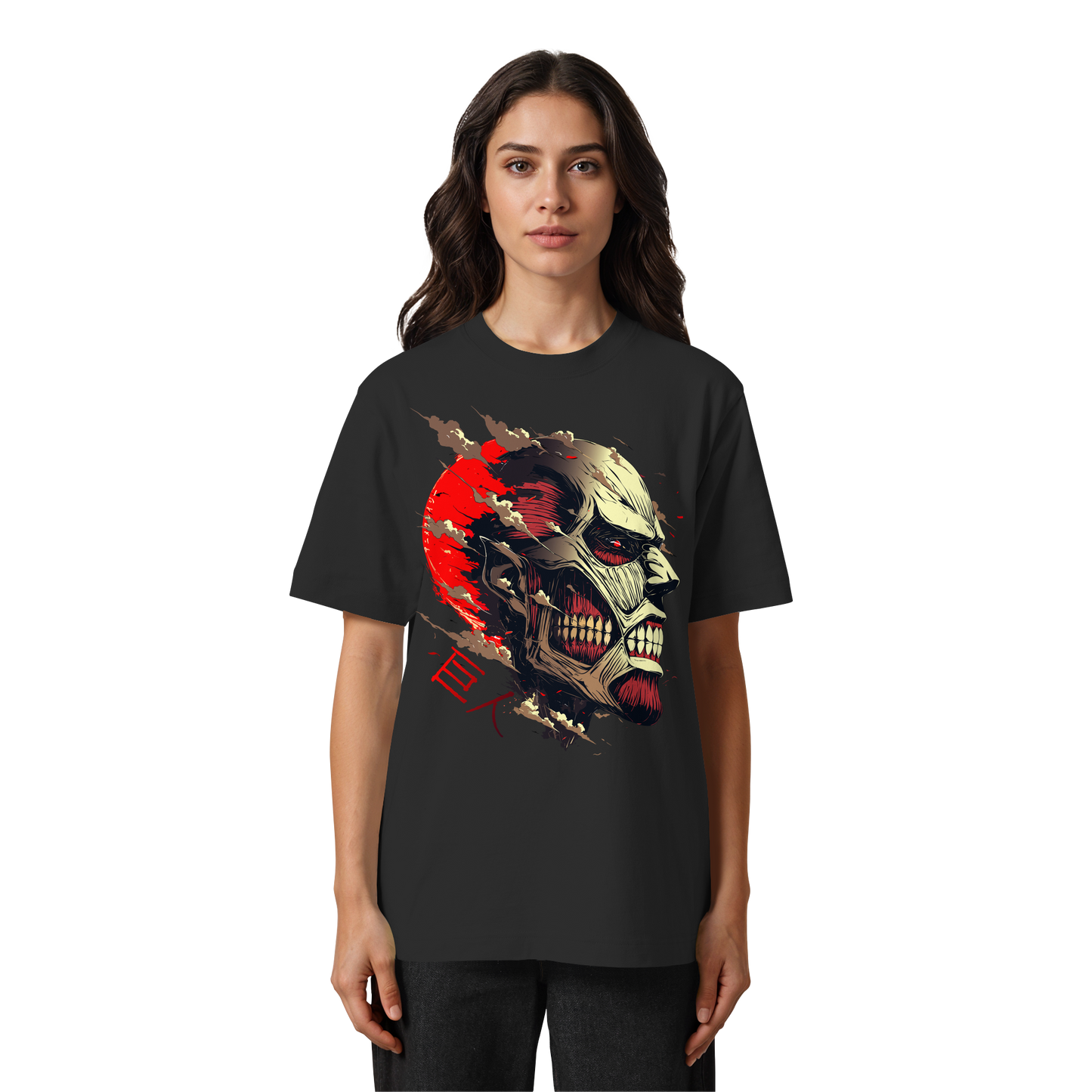 "Titan" Front Heavy Oversized Organic Shirt