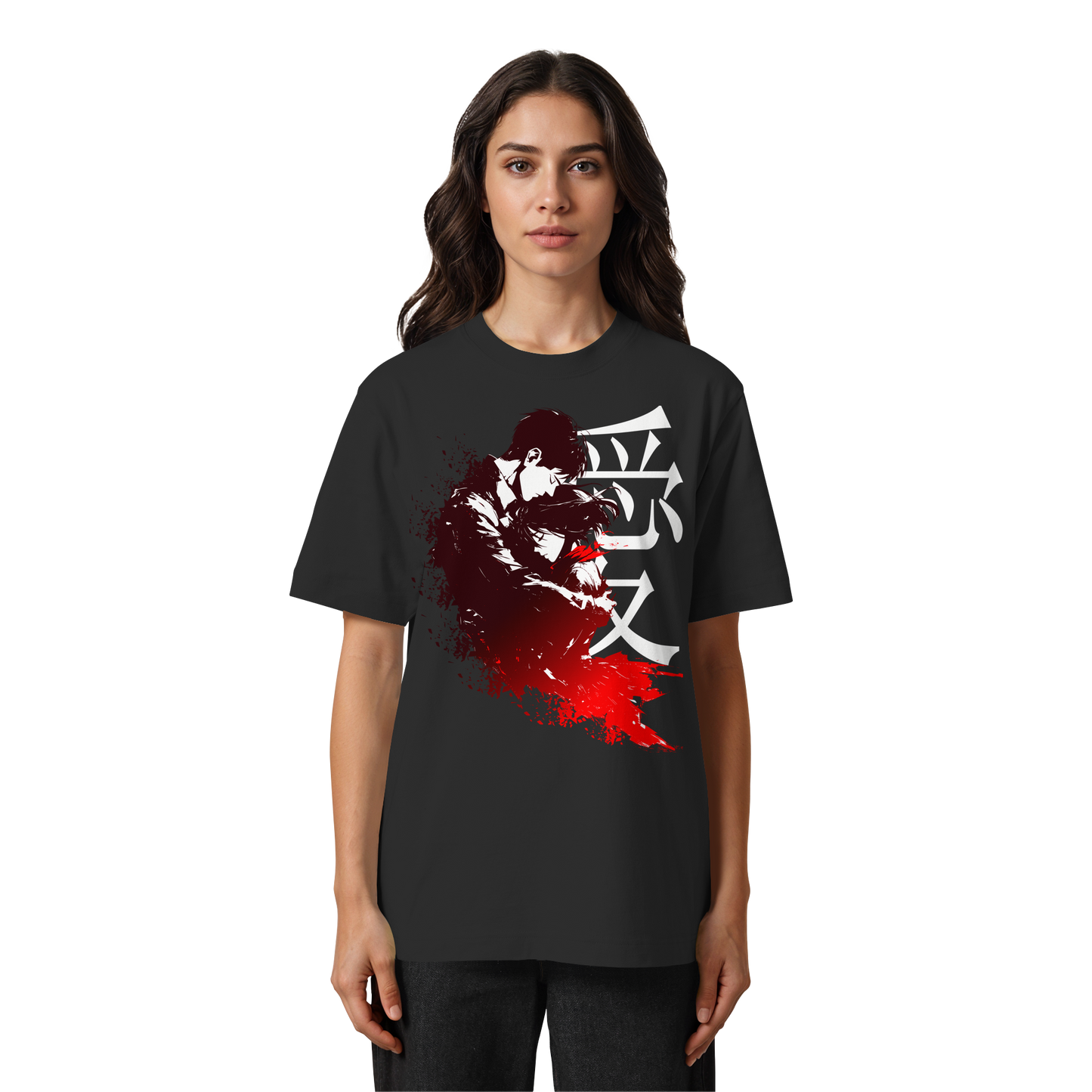 "Bound by Fate" Front Heavy Oversized Organic Shirt