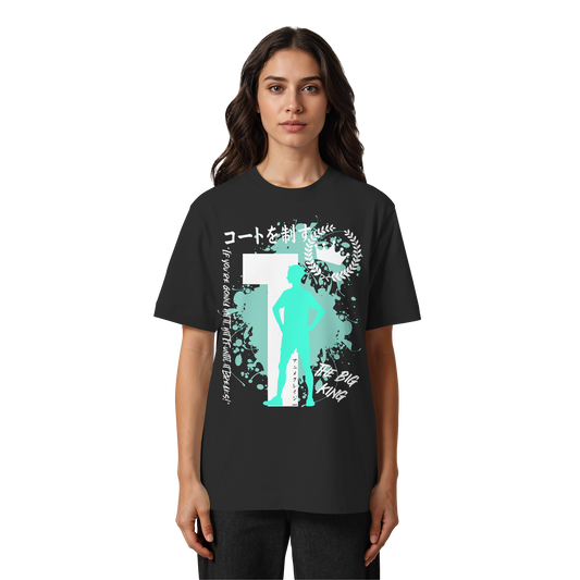 "The Big King" Front Organic Heavy Oversized Shirt