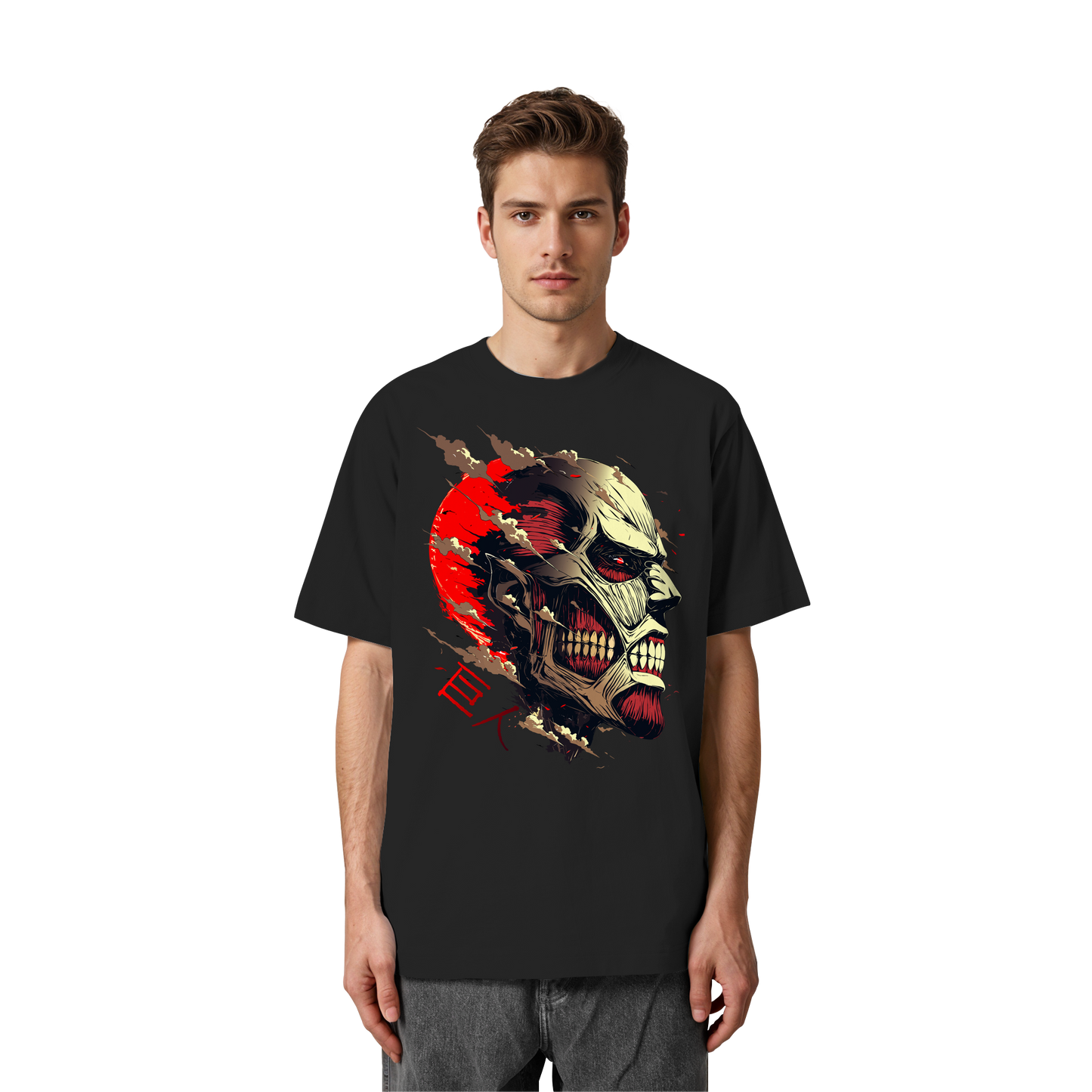 "Titan" Front Heavy Oversized Organic Shirt