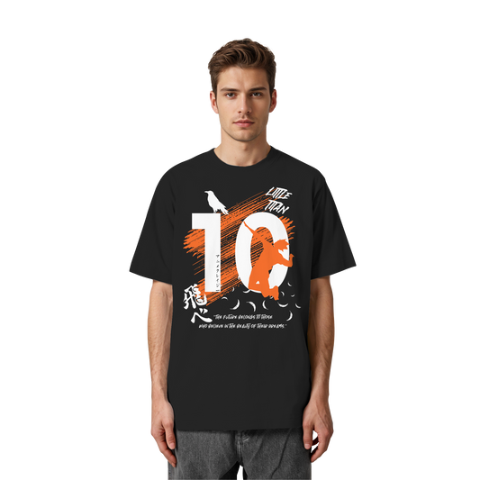 "Little Titan" Front Organic Heavy Oversized Shirt