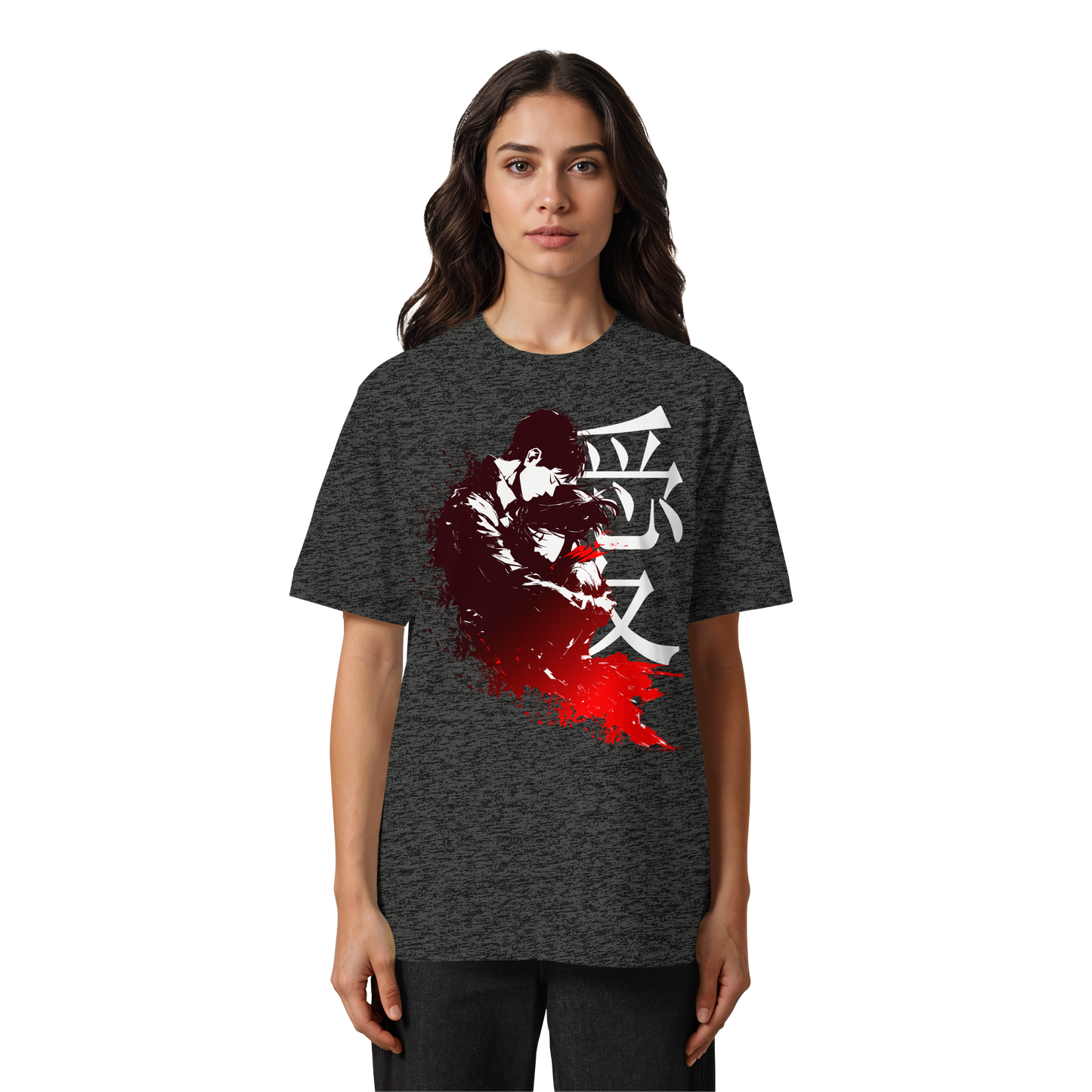 "Bound by Fate" Front Heavy Oversized Organic Shirt