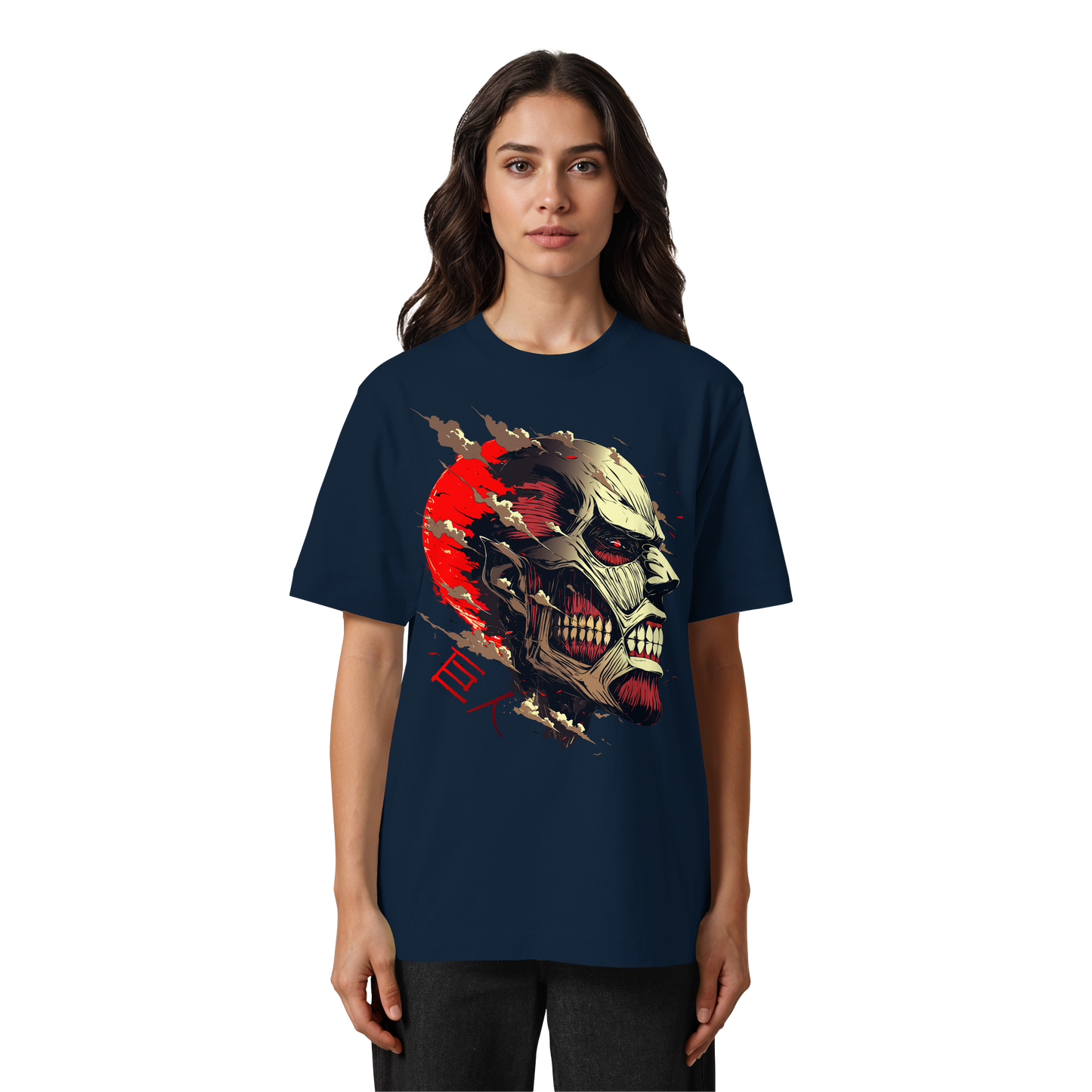 "Titan" Front Heavy Oversized Organic Shirt
