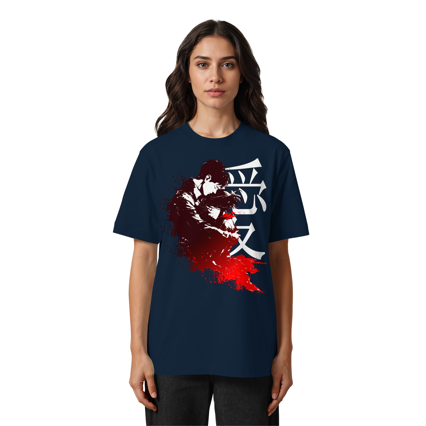 "Bound by Fate" Front Heavy Oversized Organic Shirt