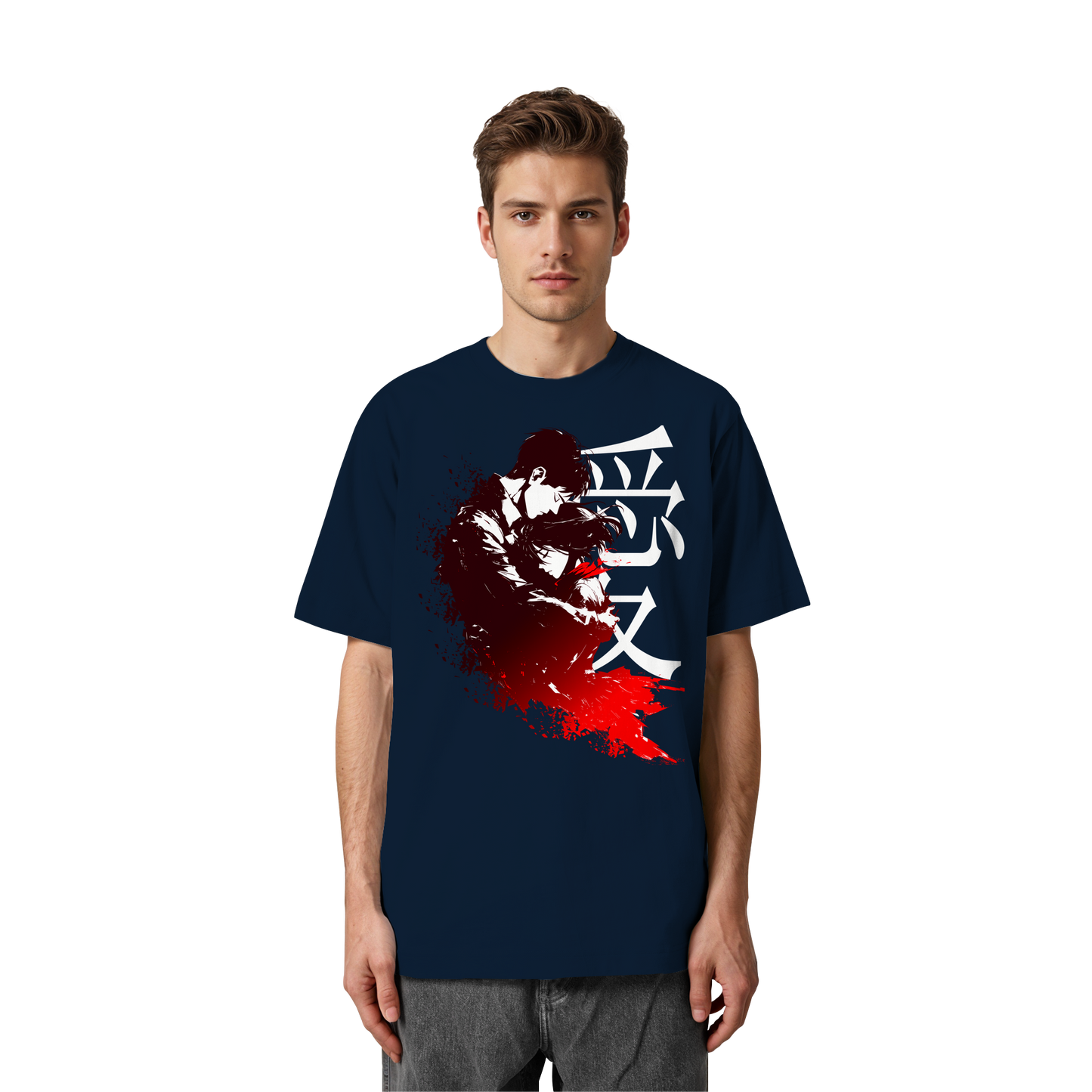 "Bound by Fate" Front Heavy Oversized Organic Shirt