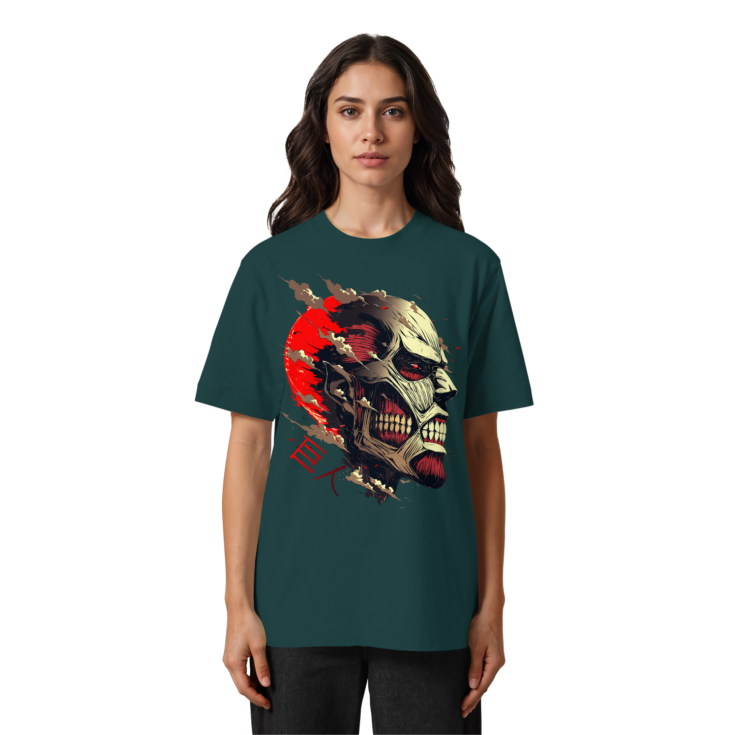 "Titan" Front Heavy Oversized Organic Shirt