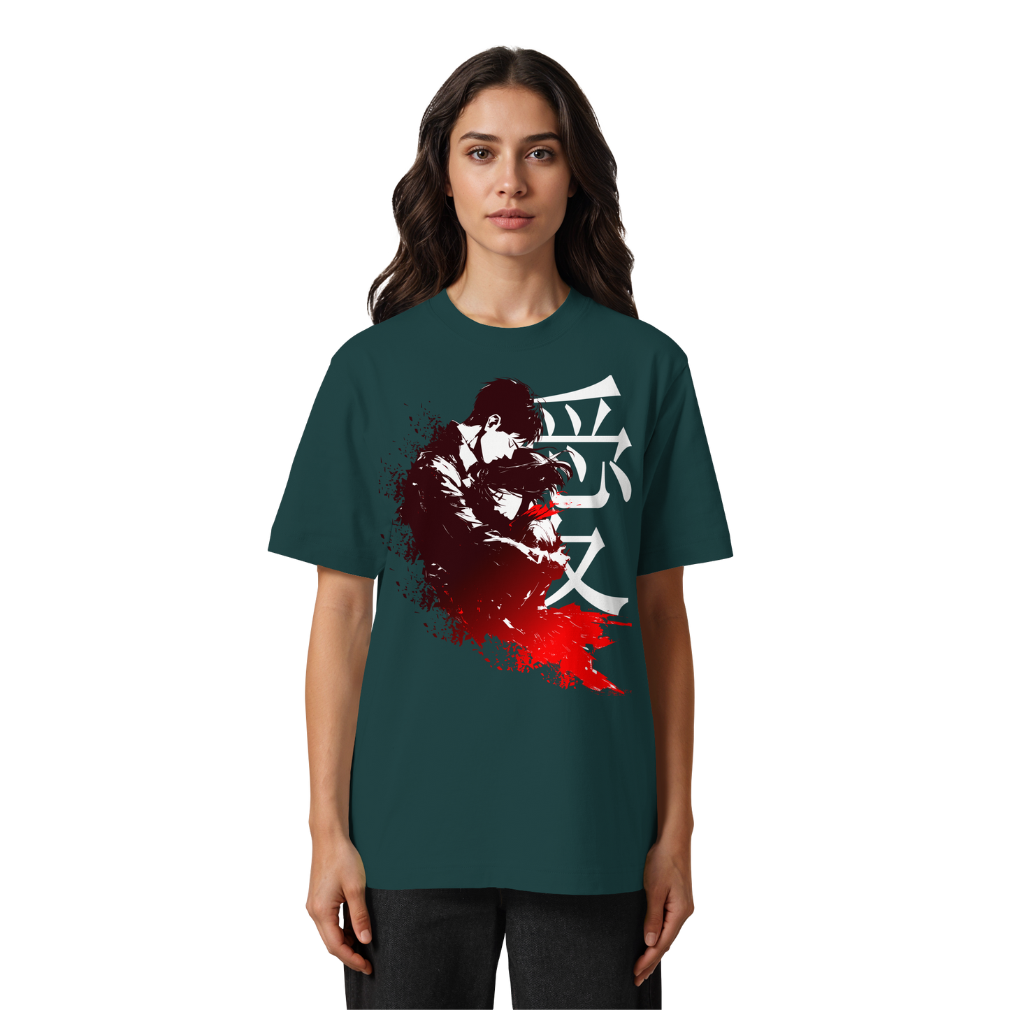 "Bound by Fate" Front Heavy Oversized Organic Shirt