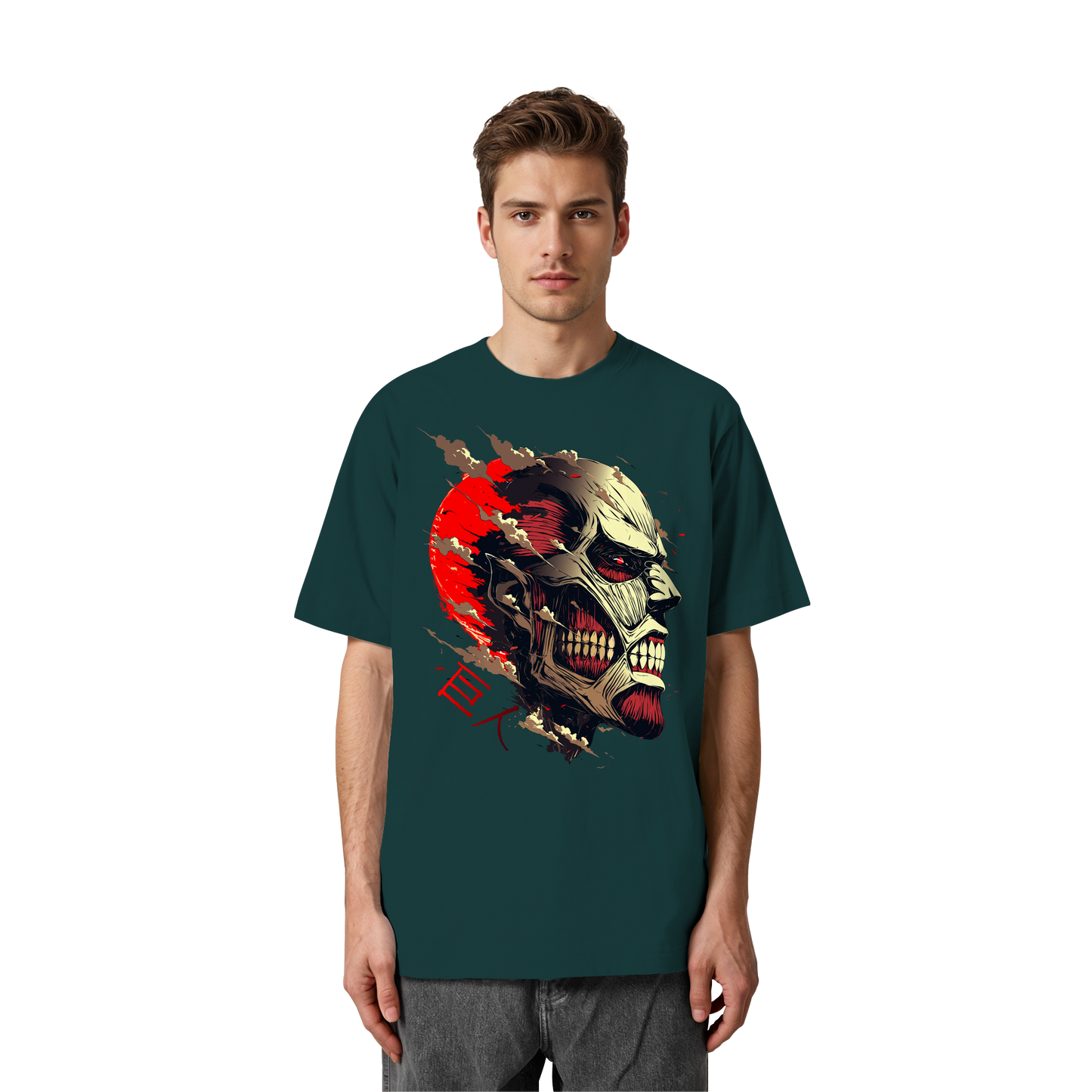 "Titan" Front Heavy Oversized Organic Shirt