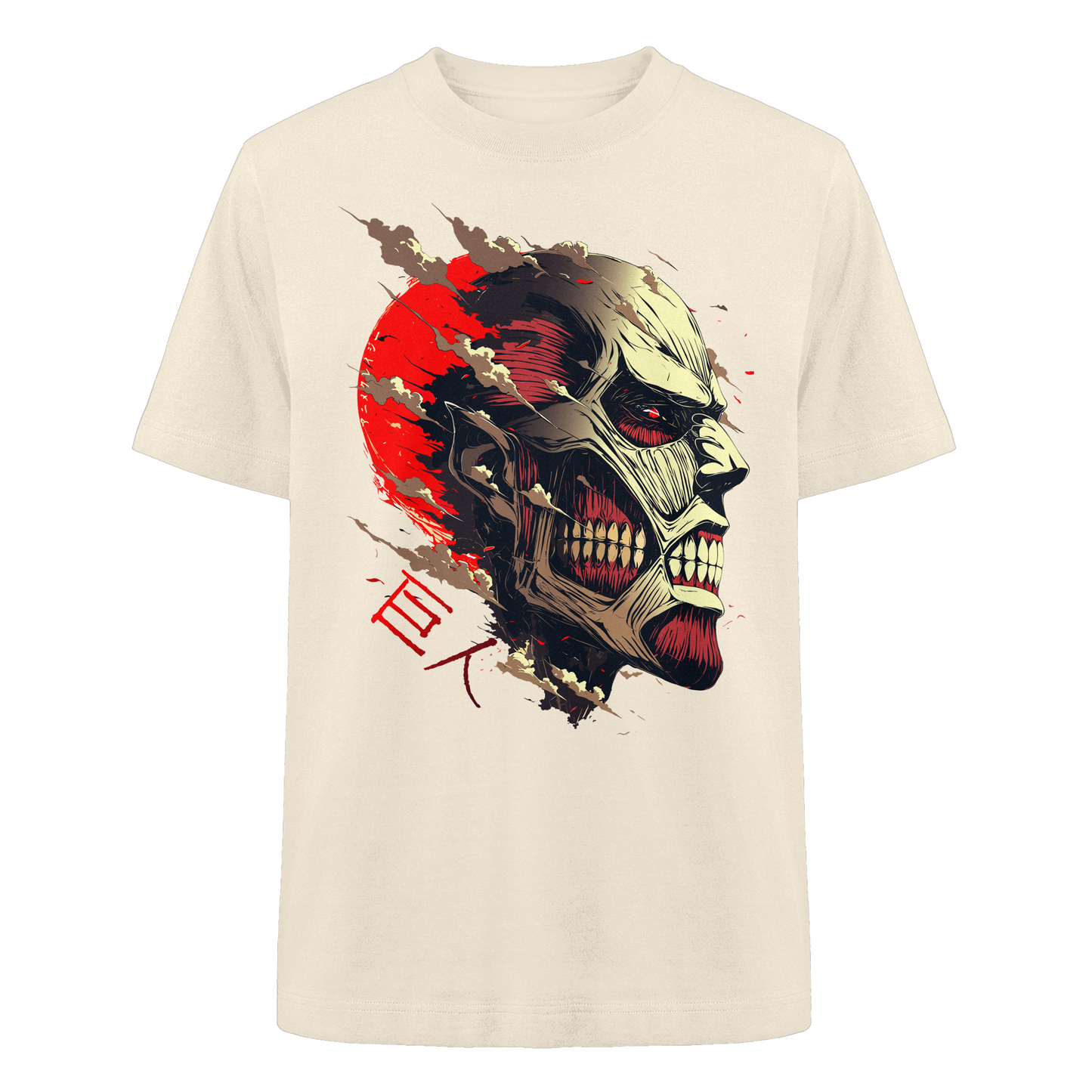 "Titan" Front Heavy Oversized Organic Shirt