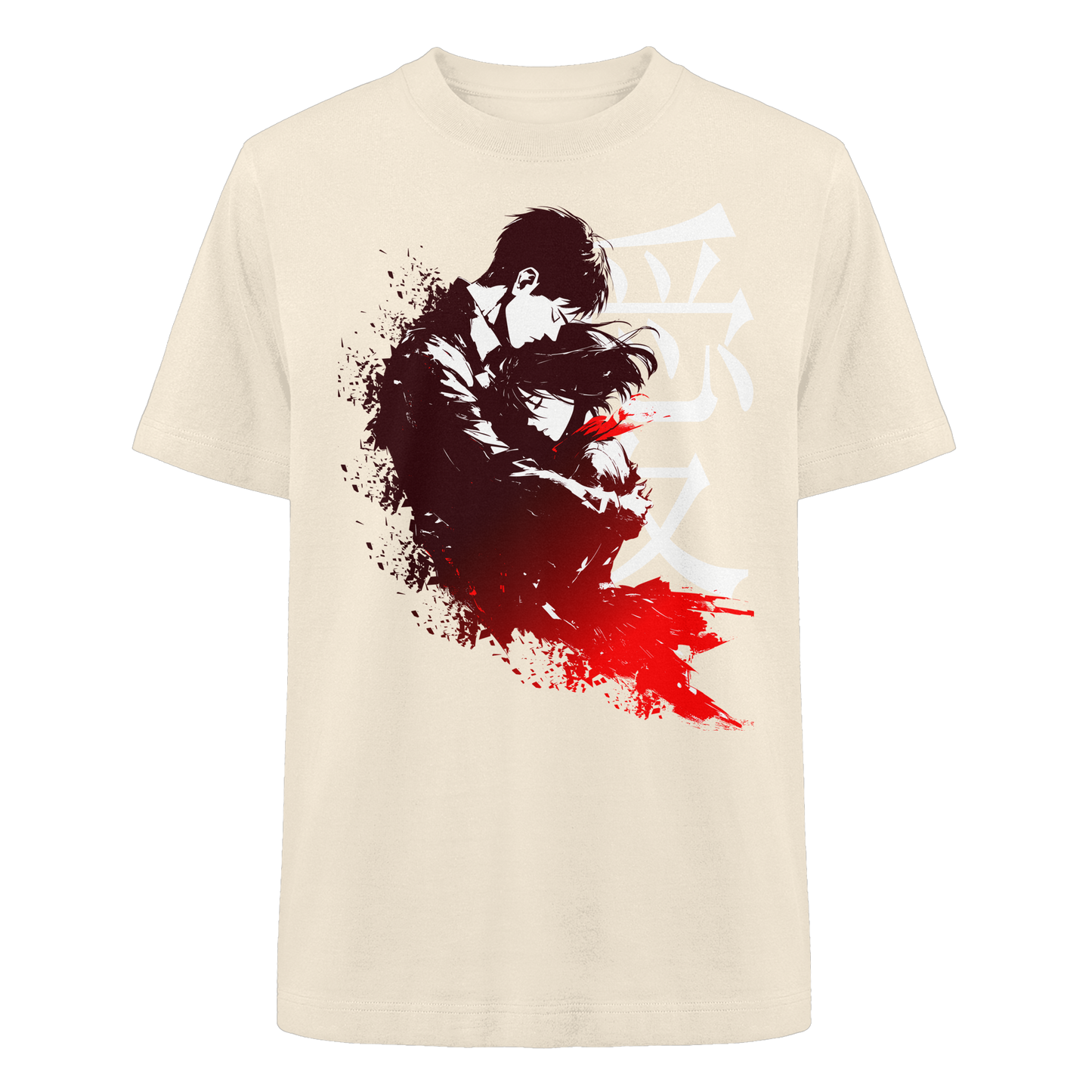 "Bound by Fate" Front Heavy Oversized Organic Shirt