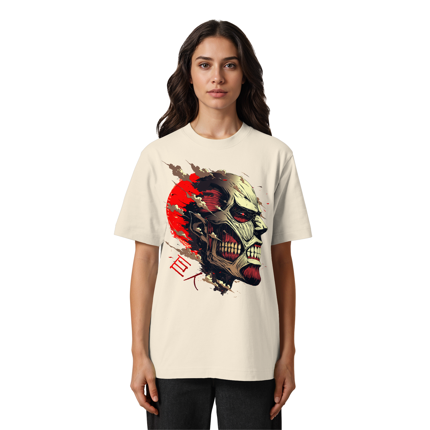 "Titan" Front Heavy Oversized Organic Shirt