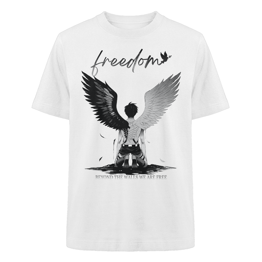 "Freedom" Front Heavy Oversized Organic Shirt